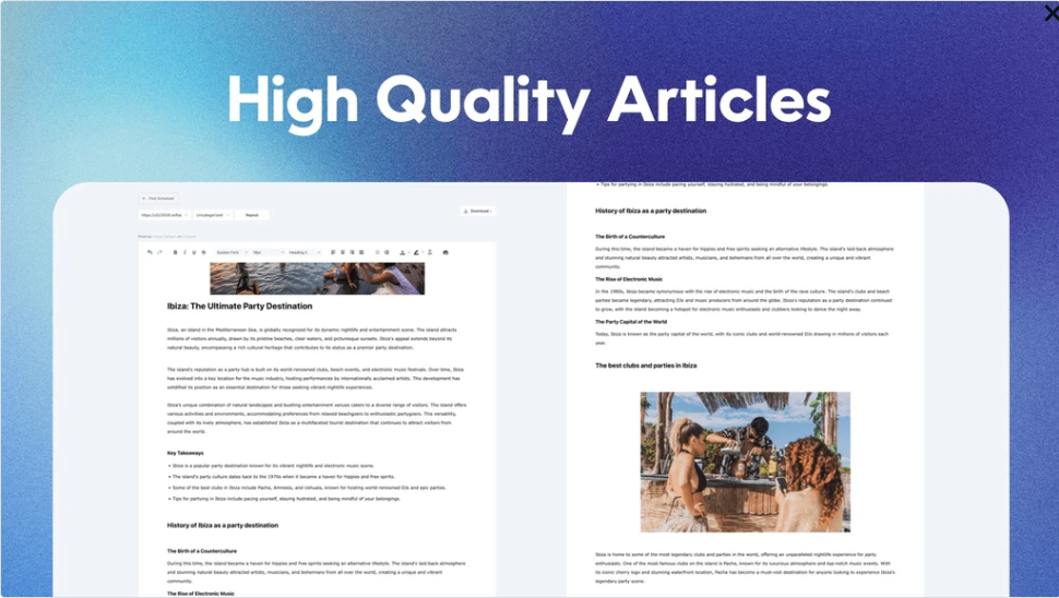 High-Quality Content Writing