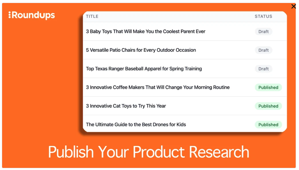 Roundups Features & Plans